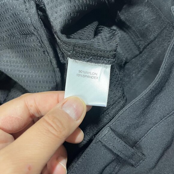 Tailored Athlete Pants Mens Large Black Everyday Jogger Stretch Cuffed Tapered - Picture 3 of 11